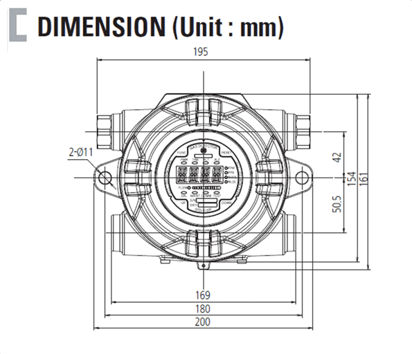 เครื่องวัดแก๊ส GTD-5100F