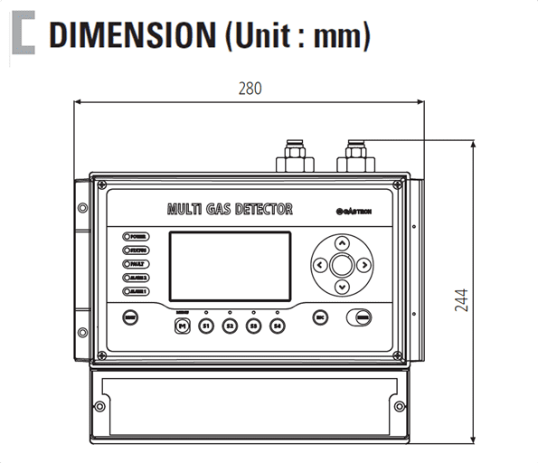 เครื่องวัดแก๊ส GTM-1000
